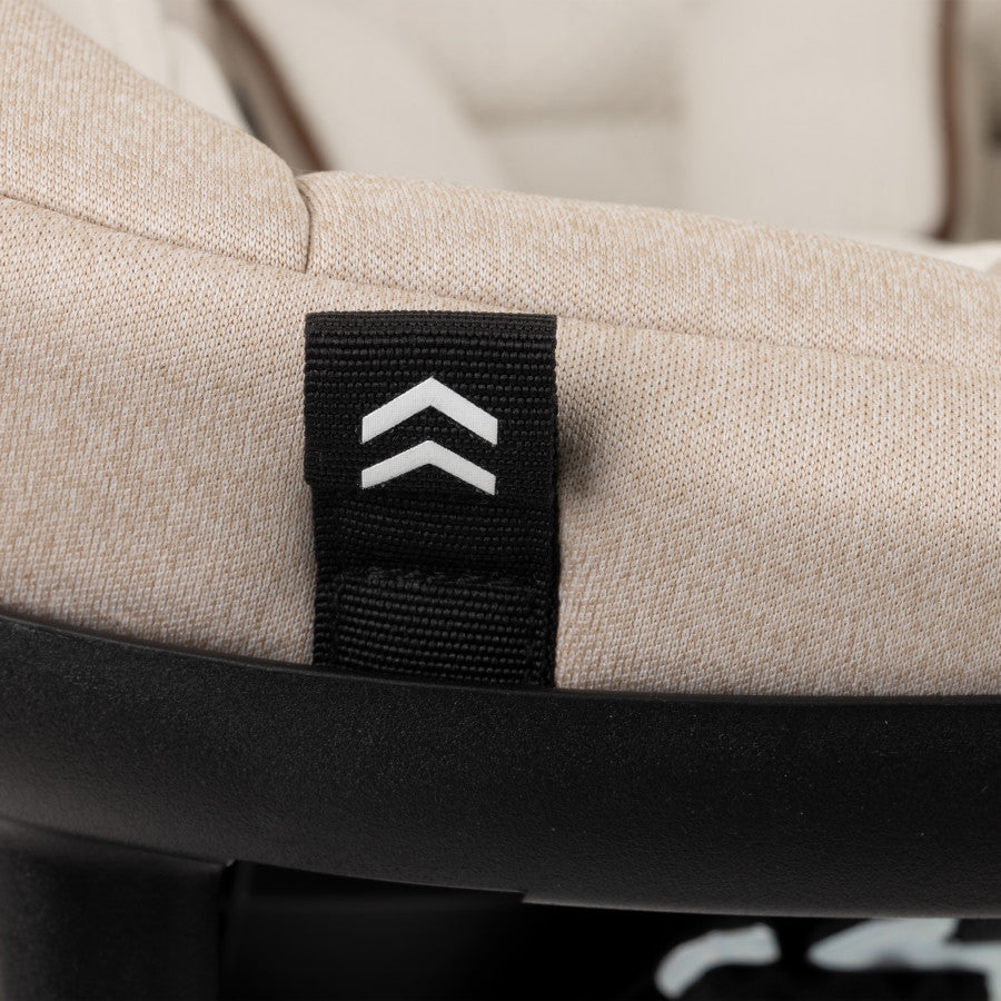 Shyft DualRide Infant Car Seat Stroller Combo SensorSafe Champagne